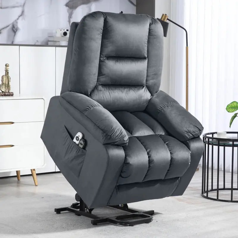 RehaComfort Aufstehsessel Tavaro Premium mit Massage und Wärme RehaComfort