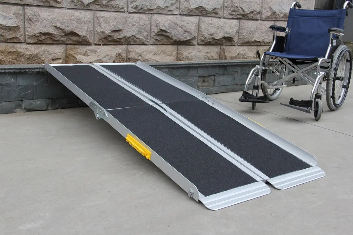 Faltbare Klapprampen (180 x 72 cm) Medtrade
