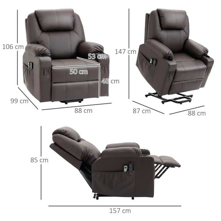 RehaComfort Aufstehsessel Grandano mit Massage