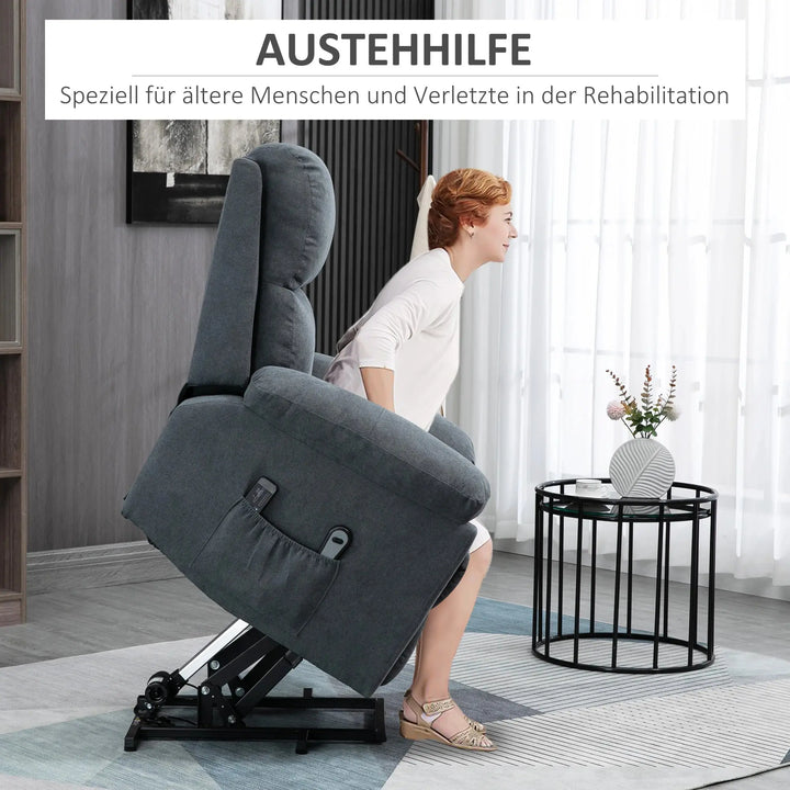 Aufstehsessel für Senioren  mit Massagefunktion | Medora | RehaComfort RehaComfort